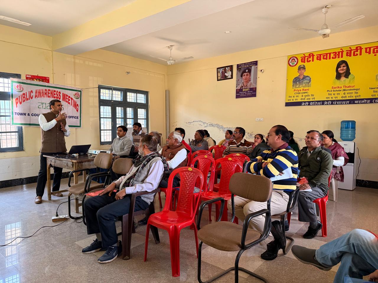 Awareness camp organized on planned development in Barnoh